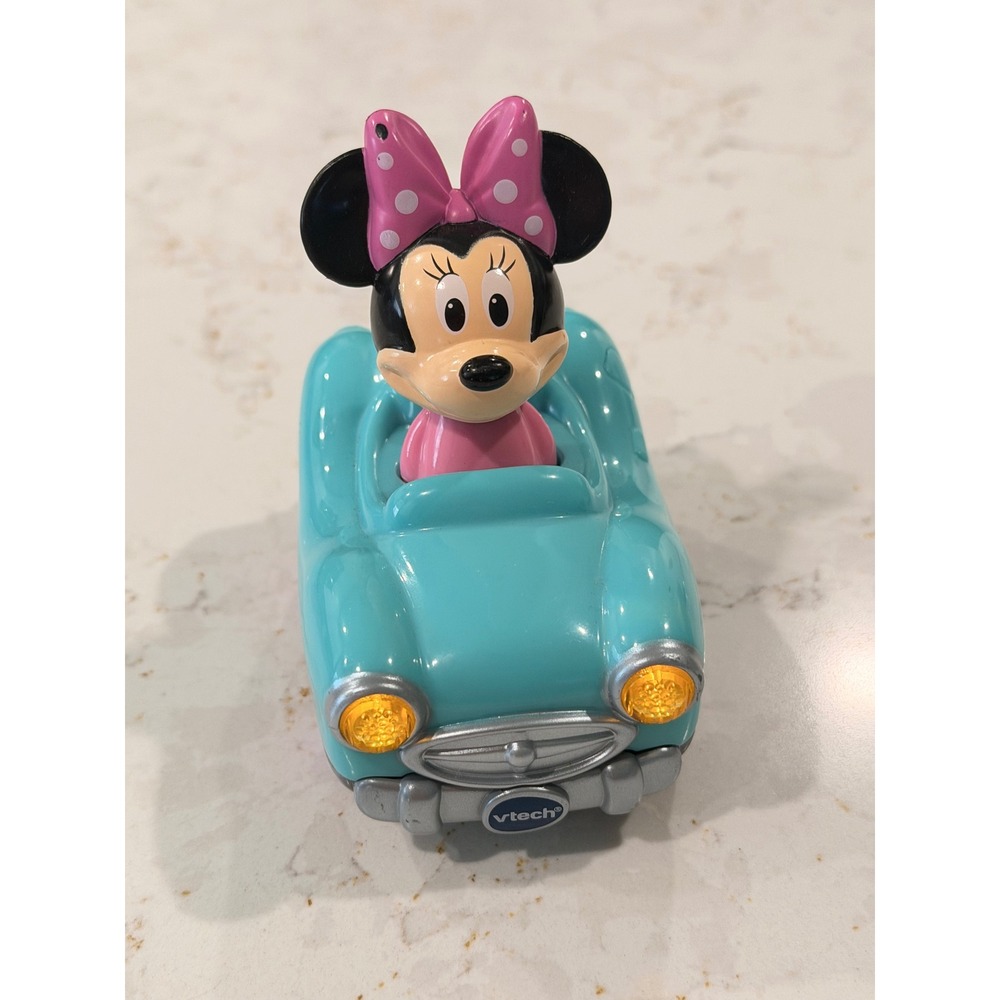 VTechβ Go! Go! Smart Wheels Disney Minnie Mouse Convertible Teal Pink Toy Car